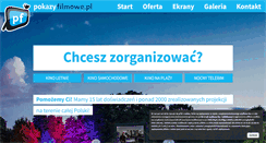 Desktop Screenshot of pokazyfilmowe.pl